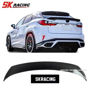 For Lexus RX350 450h 16-22 Carbon Fiber Rear Tail Gate Middle Wing Lip Spoiler - Picture 1 of 22