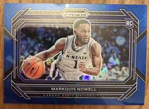 Markquis Nowell 2023 Prizm Draft Picks Rookie Variation Blue /199 Kansas State - Picture 1 of 2