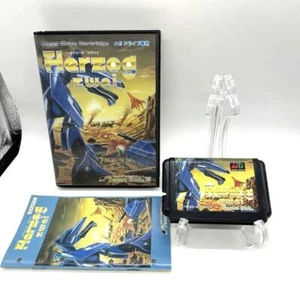 (USED) Mega Drive Herzog zwei -MD cartridge Japan Free Shipping - Picture 1 of 9