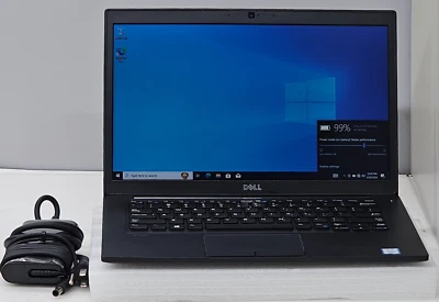 DELL LATITUDE 7480 i3-7100U @ 2.40GHz 4GB RAM 256GB SSD WIN-10P W/CHARGER*READ - Image 1 of 4