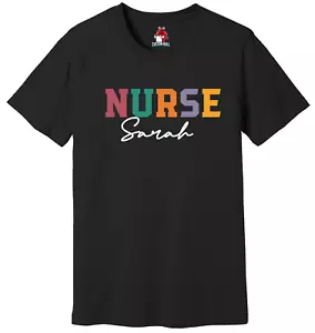 Custom Nurse Shirt, Personalized Nurse Shirt ,Nurse Shirt, Nursing School Tee - Picture 1 of 3