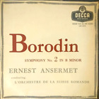 Decca Borodin Symphony No2 Vinyl LP 10" Alexander Ernest Ansermet OSR LW 5275  