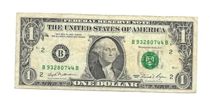 1981 - $1. DOLLAR NOTE FROM NEW YORK,# (93280744), SEE IT . - Picture 1 of 2