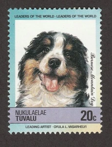 BERNER SENNENHUND ** Int'l Hund Briefmarke Kunst ** einzigartige Geschenkidee ** - Bild 1 von 1