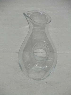 JARRA JARRA BORMIOLI ROCCO AURUM VIDRIO TRANSPARENTE MANGO ABIERTO VINO BEBIDA ESTAMPADA Foto 1 de 4