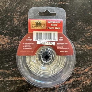 American FarmWorks SW17G100-AFW 100' x 95-120 lb. Electric Fence Wire 17 Gauge - Picture 1 of 2