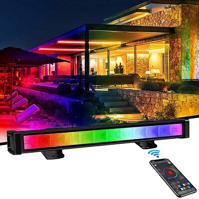 LED Wall Washer Light Wireless RGB Bar Stage Lighting DMX Disco DJ IP65 1X 2X - Image 1 of 4
