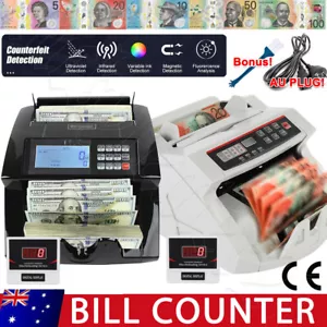 Australian Money Bill Banknote Cash Counter Machine Digital Display Fake Note - Picture 1 of 14