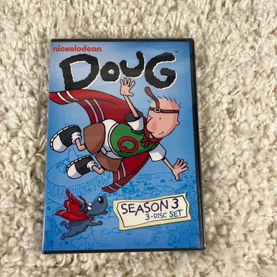 Doug Season 3 (3 Disc Set) - DVD - Brand New Sealed Foto 1 de 4