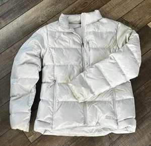 Eddie Bauer Daunenjacke 650 Packable Damen Größe M hellgrau - Bild 1 von 4