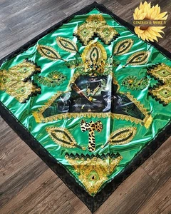 Oggun Pañuelo Decorativo Para Los Orisha Osha Schal Tuch Yoruba Santo Ogun - Bild 1 von 2