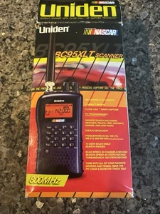 Uniden BC95XLTB Nascar Handheld Scanner Radio - Picture 1 of 5
