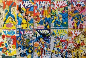 X-MEN #10-19, #11 Classic Wolverine Jim Lee Cover 1st Hazard, 1991 Series - Picture 1 of 18
