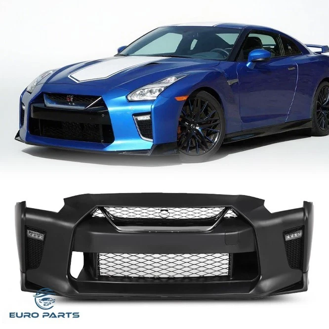 Kit de parachoques delantero conversión de cubierta para Nissan GTR 2009-2022 actualización a 2017 Foto 1 de 4