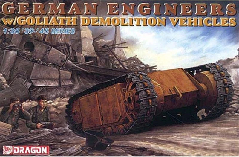 GERMAN ENGINEERS W/GOLIATH DEMOLITION VEHICLES KIT 1:35 - Immagine 1 di 1