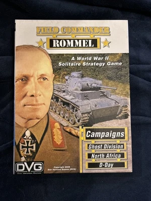 Field Commander Rommel Solitaire Strategy Game DVG 2008 Excellent Condition - Image 1 of 2