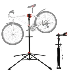 Soporte de Reparación de Bicicleta Portátil Plegable Altura Ajustable Soporte de Mantenimiento de Bicicleta - Imagen 1 de 8