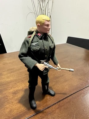 Gi Joe Hasbro 1966 SOTW Blonde German Stormtrooper Mint Figure With Custom Acc - Image 1 of 4