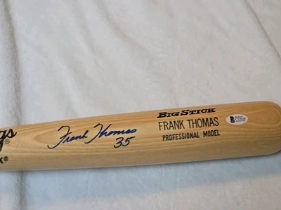 Murciélago Frank Thomas bellamente firmado PSA/ADN Foto 1 de 4