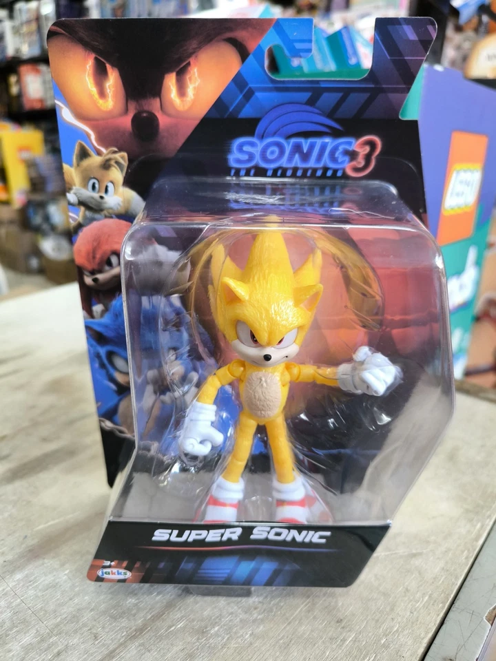 SONIC 3 SUPER SONIC PERSONAGGIO 12 CM - Immagine 1 di 1