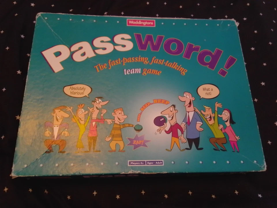 🎲 Waddingtons Password Board Game 1995 100% Complete Working Vintage - Image 1 of 4
