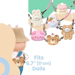 Purse Accesories for Labubu & 17cm Dolls Kawaii Animal Crossbody Bag YOU PICK - Picture 1 of 7