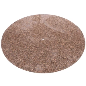 2pcs Cork Record Mat Vinyl Protective Pad Phonograph Records Turntable Mat No - Picture 1 of 12