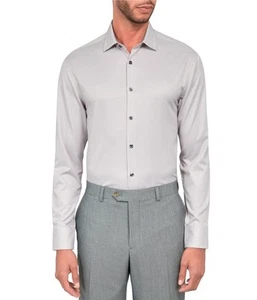 ConStruct Mens Slim Fit Performance Stretch Cooling Button Down Dress Shirt - Picture 1 of 1