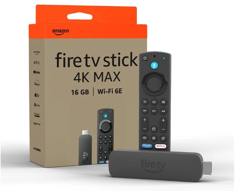 Amazon Fire TV Stick 4K Max con Alexa | Streaming Ultra HD | Nuovo Sigillato