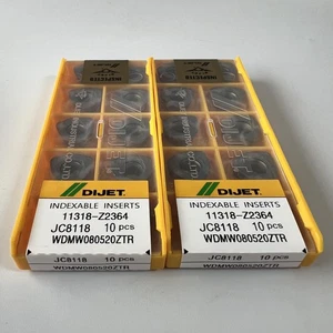 WDMW080520ZTR JC8118 / Industrial indexable carbide inserts 10 Pcs - Picture 1 of 5