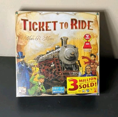 Ticket To Ride: Days Of Wonder • Alan R Moon • Brand New Sealed - Image 1 of 3