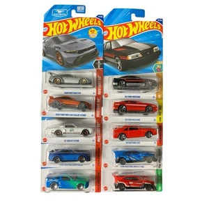 Hot Wheels FORD MUSTANG LOT OF 10 Different Variants HW 60 Years Then & Now 90s - Picture 1 of 6