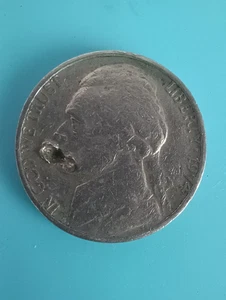 NICKEL 2015, THICK COIN ERROR, RIM ERROR, chin punch, SEE PHOTOS, 2.2 mm thick - Picture 1 of 4