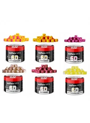 Match Pro Wafters MFA 6D 6mm Method Feeder Karpfenangeln Hakenköder Köder - Bild 1 von 4