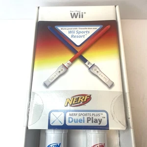 Nerf Duel Play Nintendo Wii Sports Resort Controller Accessory Set New In Box - Picture 1 of 6
