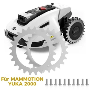 2 Piezas Para Mammotion Yuka 2000 Cortacésped Robot Antideslizante Spike Acero Inoxidable - Imagen 1 de 12