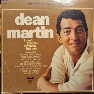 Dean Martin I Can't Give You Anything But Love Pickwick Records SPC-3089 LP - Bild 1 von 2