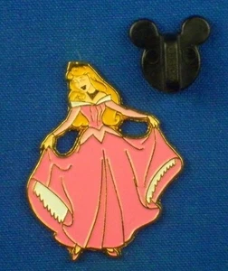 Princess Aurora Sleeping Beauty Holding Pink Dress Disney Pin # 46143 - Picture 1 of 4