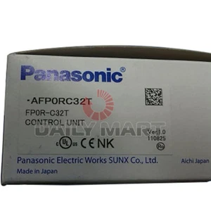 New Panasonic AFPORC32T (Fpor C32T) Control Unit Original PLC Module Authentic - Picture 1 of 4