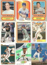 New York Mets 163-Card Chase and Vintage Card Collector's Lot