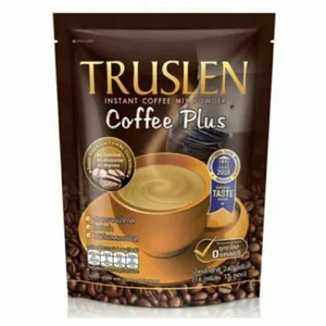 Truslen Instant Coffee Plus Slimming Weight Collagen Diet 15 Mix Powder No Sugar - Picture 1 of 12