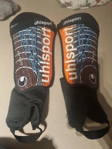 Uhlsport Flex Plate Schienbeinschoner mit Knöchelschutz Gr.L Neu - Bild 1 von 1
