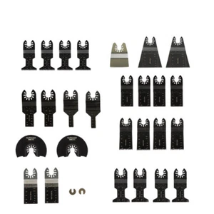 29PCS Universal Wood Metal Oscillating Multitool Quick Release Saw Blades New - Picture 1 of 10