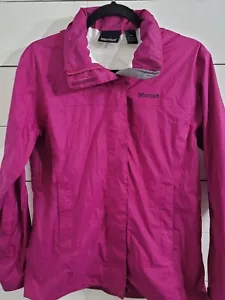 MARMOT Giacca donna media con cappuccio antipioggia rosa - Foto 1 di 17