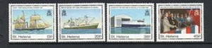 ST HELENA MNH 1990 SG572-575 VIAJE INAUGURAL DE SANTA HELENA II - Imagen 1 de 1
