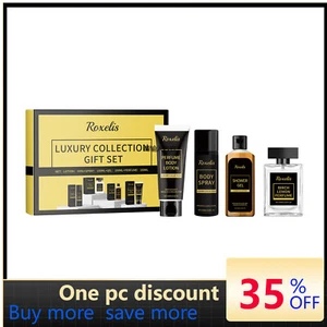 Men's Fragrance Gift Set-Cleanse,Hydrate,Long-Lasting Scent,1 Set,Daily Grooming - Picture 1 of 11