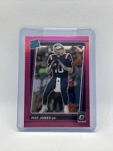 2021 Panini Donruss Optic Mac Jones Pink Rated Rookie #206 Patriots - Picture 1 of 2