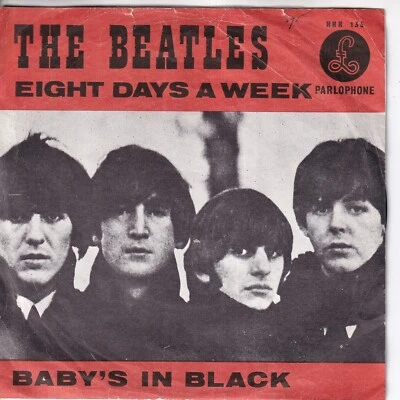 7inch THE BEATLES	eight days a week	HOLLAND 1964 VG++/WOC (S6074) - Image 1 of 2