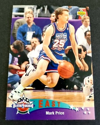 1992-93 UPPER DECK BASKETBALL CARD #431 MARK PRICE NR.MINT/MINT  - Image 1 of 2