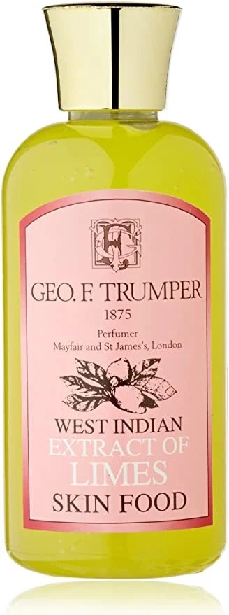 GEO. F. TRUMPER’S Geo F Trumper Extract of Limes Skin Food Pre and Post Shave Gel 100 ml -